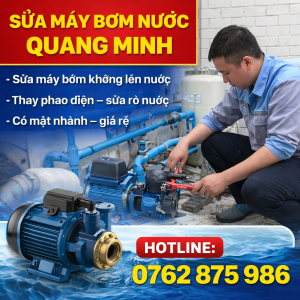 Thợ Sửa máy bơm nước phường Bình Chiểu Thủ Đức