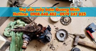 Thợ sửa máy bơm nước Quang Minh