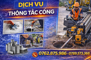 Thông tắc cống tại Cầu Giấy Hà Nội – 0979 247 825 [HN]
