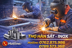 Thợ Hàn Sửa Inox Sắt Tại Quận 4 tphcm