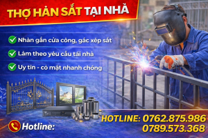Thợ Hàn Sửa Inox Sắt Tại Quận 9 tphcm