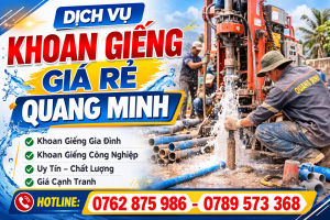 Dịch vụ khoan giếng nước giá rẻ tại TP HCM