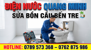 thợ sửa bồn cầu tại Bến Tre